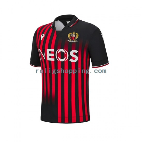 Fotbollströja OGC Nice Män Hemmaställ 2022-2023 Kort ärm