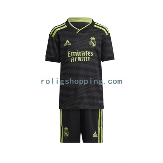 Fotbollströja Real Madrid Barn Tredjeställ 2022-2023 Kort ärm