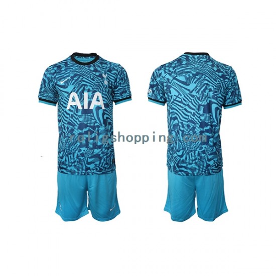 Fotbollströja Tottenham Hotspur Barn Tredjeställ 2022-2023 Kort ärm