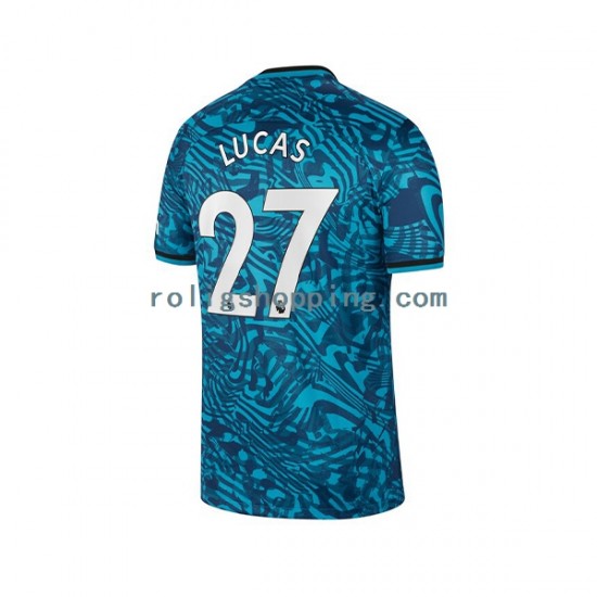 Fotbollströja Tottenham Hotspur Lucas 27 Män Tredjeställ 2022-2023 Kort ärm