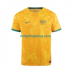 Fotbollströja Australien Män Hemmaställ World Cup 2022 Kort ärm
