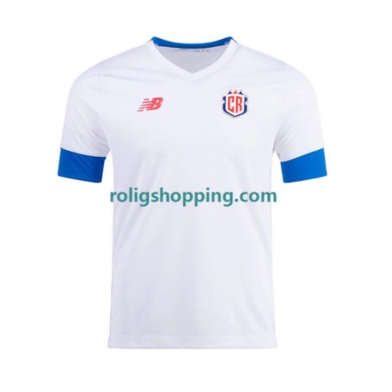 Fotbollströja Costa Rica Män Bortaställ World Cup 2022 Kort ärm