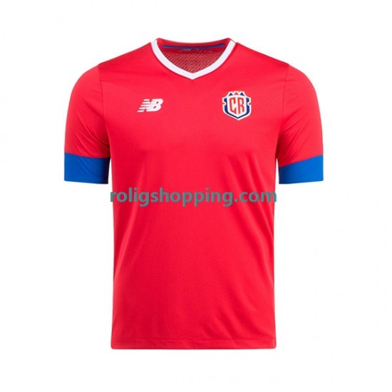 Fotbollströja Costa Rica Män Hemmaställ World Cup 2022 Kort ärm