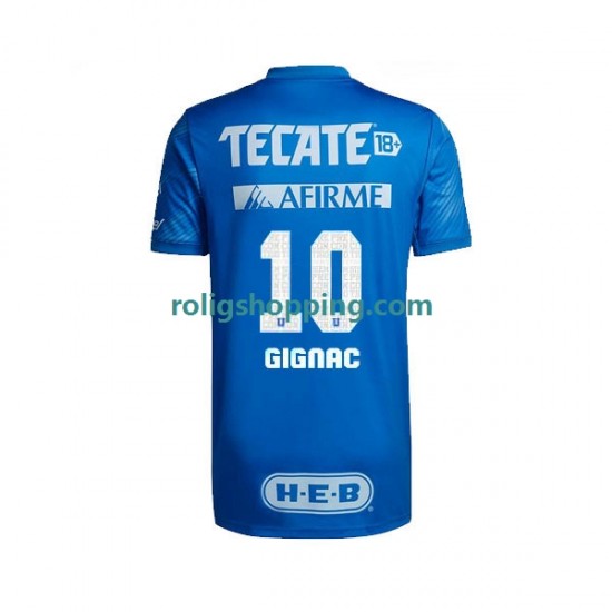 Fotbollströja Tigres UANL André-Pierre Gignac 10 Män Bortaställ 2022-2023 Kort ärm