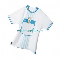 Fotbollströja Uruguay Män Bortaställ World Cup 2022 Kort ärm