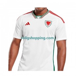 Fotbollströja Wales Män Bortaställ World Cup 2022 Kort ärm