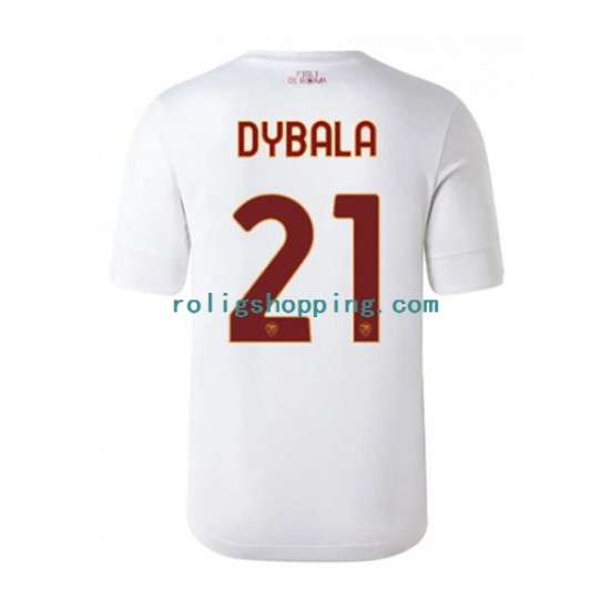 Fotbollströja AS Roma Paulo Dybala 21 Män Bortaställ 2022-2023 Kort ärm