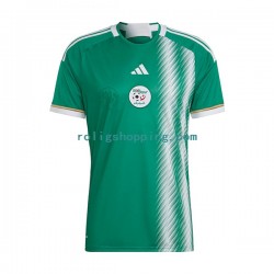 Fotbollströja Algeriet Män Bortaställ 2022-2023 Kort ärm