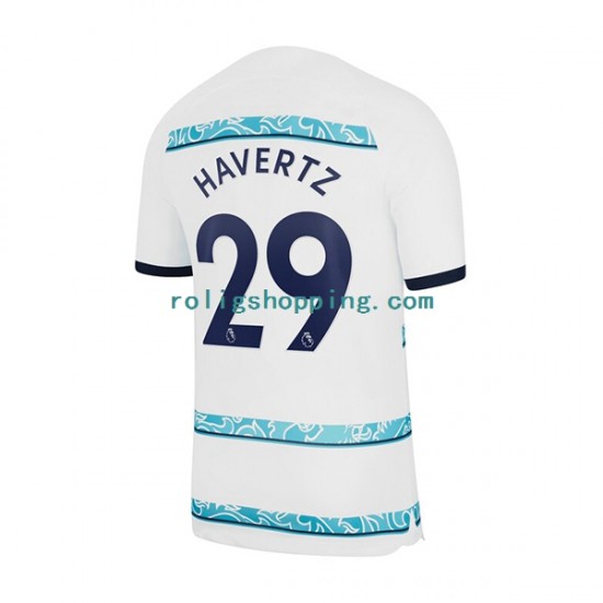 Fotbollströja Chelsea Havertz 29 Män Bortaställ 2022-2023 Kort ärm