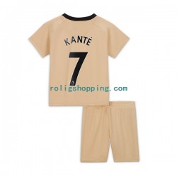 Fotbollströja Chelsea Kante 7 Barn Tredjeställ 2022-2023 Kort ärm