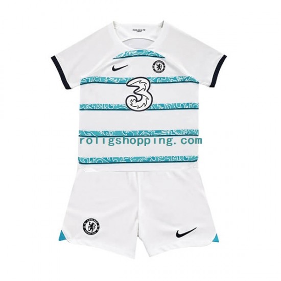 Fotbollströja Chelsea Barn Bortaställ 2022-2023 Kort ärm