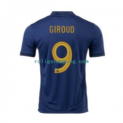 Fotbollströja Frankrike Olivier Giroud 9 Män Hemmaställ World Cup 2022 Kort ärm