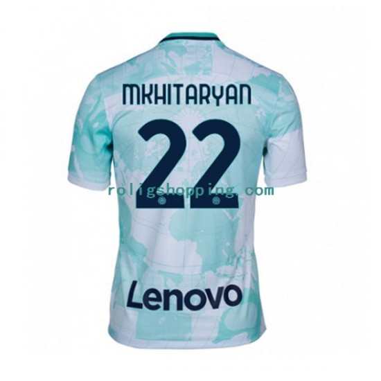 Fotbollströja Inter Milan Henrikh Mkhitaryan 22 Män Bortaställ 2022-2023 Kort ärm