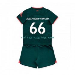 Fotbollströja Liverpool Alexander-Arnold 66 Barn Tredjeställ 2022-2023 Kort ärm