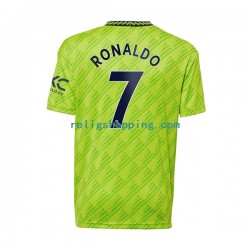Fotbollströja Manchester United Cristiano Ronaldo Män Tredjeställ 2022-2023 Kort ärm