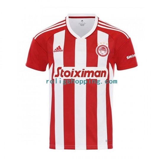 Fotbollströja Olympiacos Män Hemmaställ 2022-2023 Kort ärm