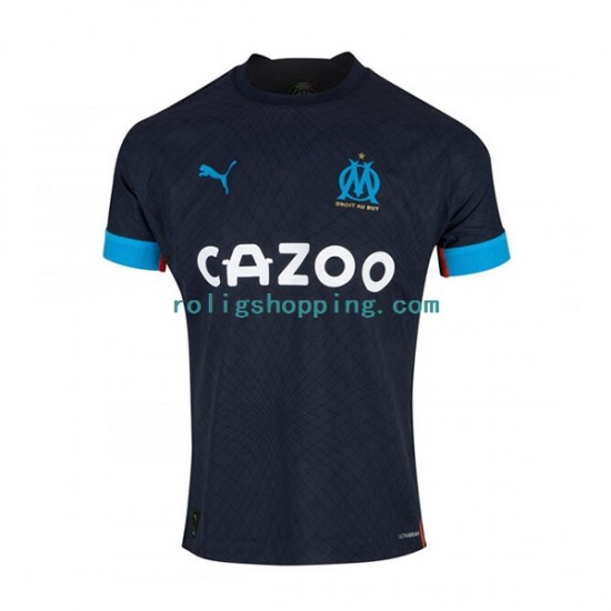 Fotbollströja Olympique de Marseille Män Bortaställ 2022-2023 Kort ärm