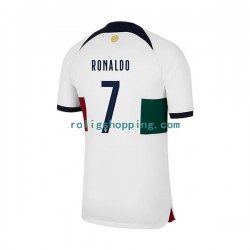 Fotbollströja Portugal Ronaldo 7 Män Bortaställ World Cup 2022 Kort ärm