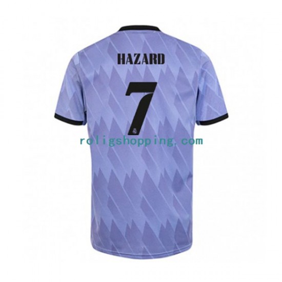 Fotbollströja Real Madrid Eden Hazard 7 Män Bortaställ 2022-2023 Kort ärm