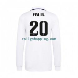 Fotbollströja Real Madrid Vinicius Junior 20 Män Hemmaställ 2022-2023 Lång ärm