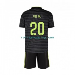 Fotbollströja Real Madrid Vinicius Junior 20 Barn Tredjeställ 2022-2023 Kort ärm