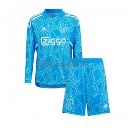 Fotbollströja AFC Ajax Målvakt Barn Hemmaställ 2022-2023 Lång ärm