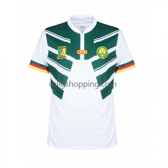 Fotbollströja Kamerun Män Bortaställ World Cup 2022 Kort ärm