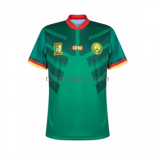 Fotbollströja Kamerun Män Hemmaställ World Cup 2022 Kort ärm