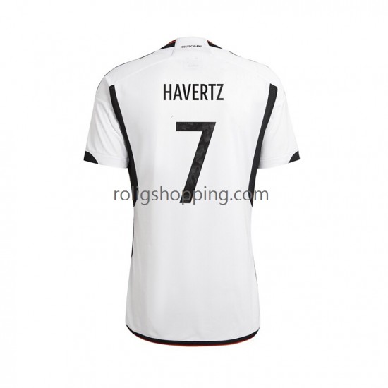 Fotbollströja Tyskland Havertz 7 Män Hemmaställ World Cup 2022 Kort ärm