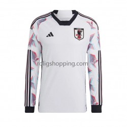 Fotbollströja Japan Män Bortaställ World Cup 2022 Lång ärm
