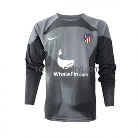 Fotbollströja Atlético Madrid Målvakt Män Bortaställ 2022-2023 Lång ärm