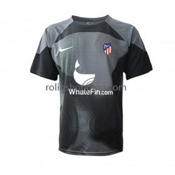 Fotbollströja Atlético Madrid Målvakt Män Bortaställ 2022-2023 Kort ärm