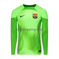 Fotbollströja FC Barcelona Målvakt Män Hemmaställ 2022-2023 Lång ärm