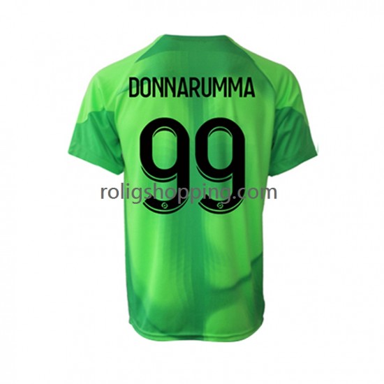 Fotbollströja Paris Saint-Germain Gianluigi Donnarumma 99 Målvakt Män Hemmaställ 2022-2023 Kort ärm