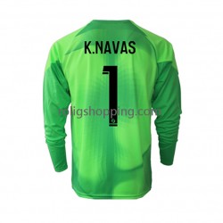 Fotbollströja Paris Saint-Germain Keylor Navas 1 Målvakt Män Hemmaställ 2022-2023 Lång ärm