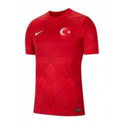 Fotbollströja Turkiet Män Bortaställ 2022-2023 Kort ärm