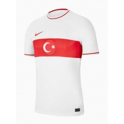 Fotbollströja Turkiet Män Hemmaställ 2022-2023 Kort ärm