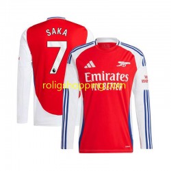Fotbollströja Arsenal Bukayo Saka 7 Män Hemmaställ 2024-2025 Lång ärm