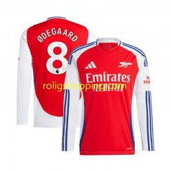 Fotbollströja Arsenal Martin Odegaard 8 Män Hemmaställ 2024-2025 Lång ärm
