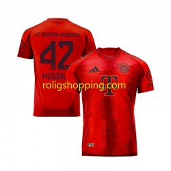 Fotbollströja FC Bayern München Jamal Musiala 42 Män Hemmaställ 2024-2025 Kort ärm