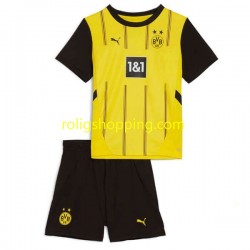 Fotbollströja Borussia Dortmund Barn Hemmaställ 2024-2025 Kort ärm