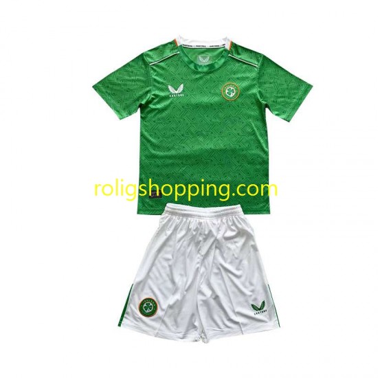 Fotbollströja Irland Barn Hemmaställ 2024 Kort ärm