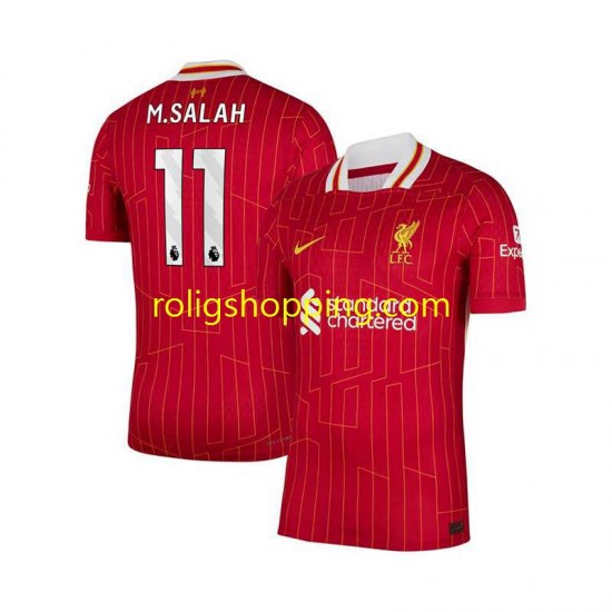 Fotbollströja Liverpool Mohamed Salah 11 Män Hemmaställ 2024-2025 Kort ärm