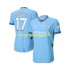 Fotbollströja Manchester City Kevin De Bruyne 17 Män Hemmaställ 2024-2025 Kort ärm