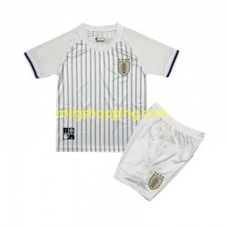 Fotbollströja Uruguay Barn Bortaställ 2024 Kort ärm