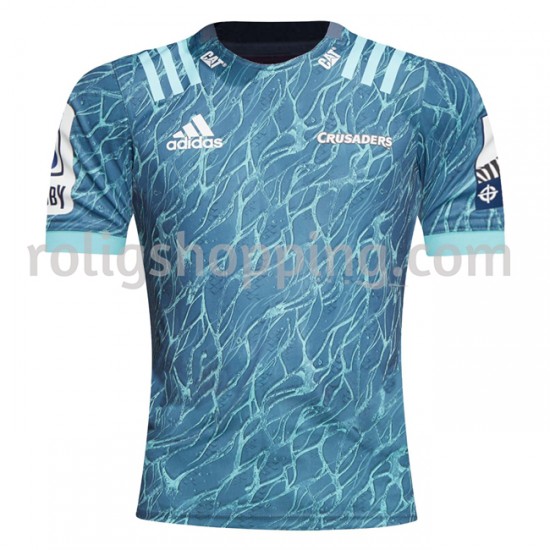 Rugbytröjor Crusaders Andraställ 2020 Kort ärm