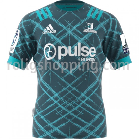 Rugbytröjor Dunedin Highlanders Andraställ 2020 Kort ärm