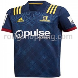 Rugbytröjor Dunedin Highlanders Förstaställ 2020 Kort ärm