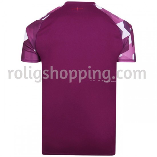 Rugbytröjor England 7S Andraställ 2020-2021 Kort ärm