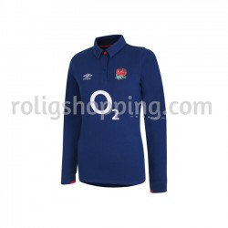 Rugbytröjor England Classic Kvinnor Andraställ 2020-2021 Lång ärm